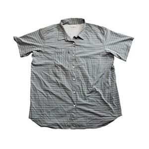 Columbia Men's Short Sleeve shirt; Breathable & Lightweight! 3XL; Regular Fit